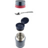 Термос THERMOS TCLD-520S 0.52л. черный/красный 303240