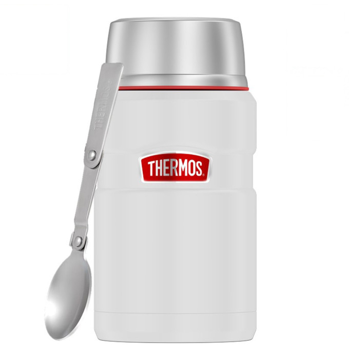 Термос для еды THERMOS SK-3020 RCMW 0.71л. белый/серый 384829